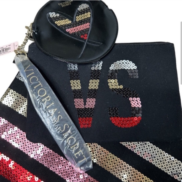 Victoria's Secret Sequin Clutch Set - Picture 7 of 13